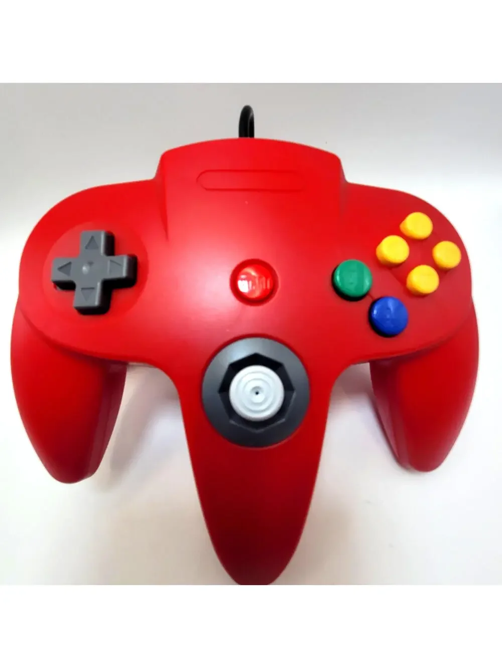 Nintendo 64 Wired Controller for N64 - TeknoGame® - Red - NEW IN BOX!